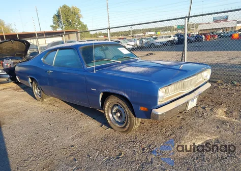 1971 Plymouth Duster from USA, damaged, VIN VL29C1B234025